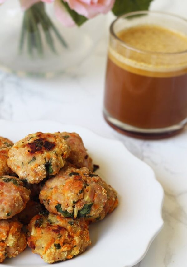 Breakfast Sausage Chicken Poppers (Paleo, Whole 30, AIP)